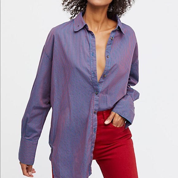 Free People Tops - Free people - lakehouse Buttondown shirt C29🌺